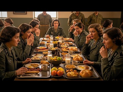 They Called This Lunch?” German Female POWs Stunned by American Food Variety in WWII Camps