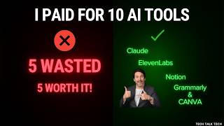 Paid for 10 AI Tools Only These 5 Are Worth It