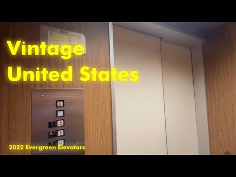 Awesome Vintage United States Hydraulic Elevator | 500 West 8th Building | Vancouver, WA