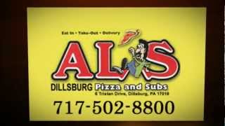 preview picture of video 'Pizza Dillsburg Pa - Al's Pizza 502-8800'