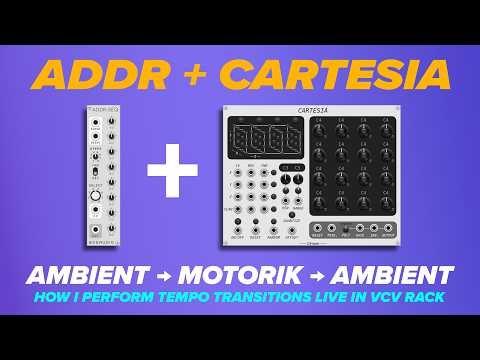 Cartesia ambient patch from Saturata Modular