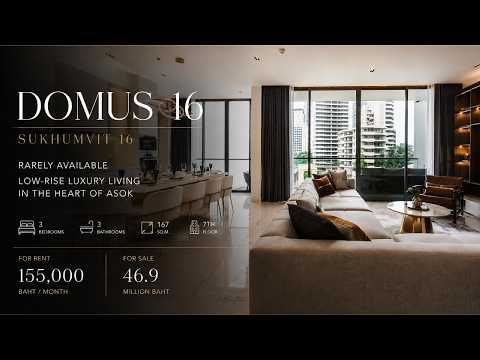 Domus 16, Bangkok, 19 Soi Sukhumvit 16, Khlong Toei, Bangkok, 3 Bedrooms, 167 sqm, Condo For Rent, by Thanapatana Limsouklam, 500439696 - DDproperty.com