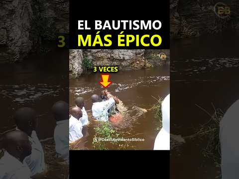 Sumergida 3 Veces: El Bautismo Más Épico de Todos.