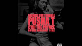 Looking for Trouble (Feat. Pusha-T, Cyhi Da Prynce, J.Cole &amp; Big Sean) - Kanye West [DOWNLOAD]
