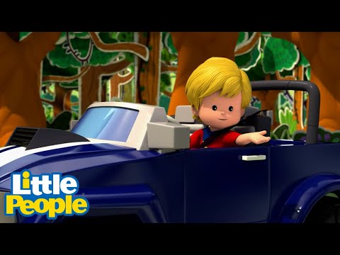 Little People Mini Adventures | Eddie's New Car! | Kids Cartoons - Kids TV Series, Kingdom Kids Zone - Little People - Fisher Price