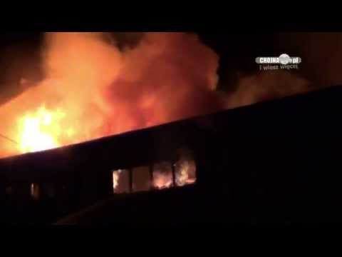 Pożar zakładu stolarskiego w Nowym Objezierzu [Chojna24.pl]