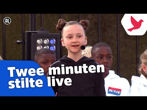 🎵Twee minuten stilte live bij de Nationale Kinderherdenking - Kinderen voor Kinderen