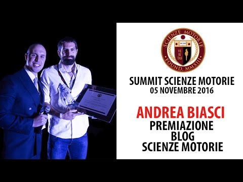 Estratto Summit: Premiazione ANDREA BIASCI Blog Innovativo Scienze Motorie