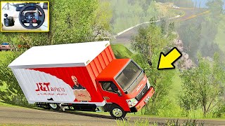 Download lagu Detik-Detik Truk J&T Oleng di Sitinjau Lauik - Euro Truck Simulator 2 mp3