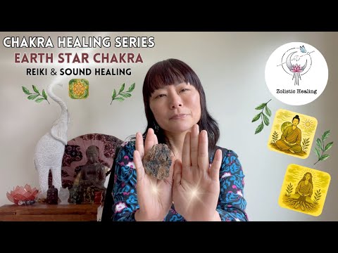 Earth Star Chakra Healing 🤎 | Chakra Healing Series | Reiki Energy & Sound Healing