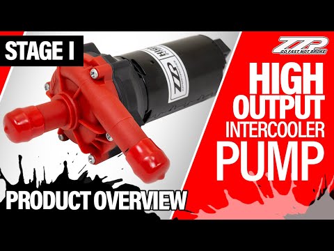 ZZP High Output Intercooler Pump - Stage 1 Overview