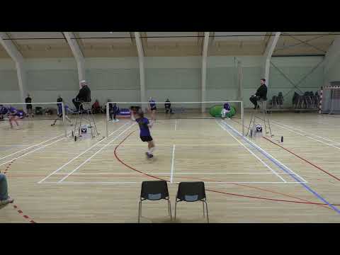 Badminton 1. division: Ikast FS vs. Værløse BANE 3