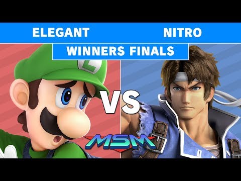 Smash Ultimate Tournament - MSM 174 Elegant Vs Nitro - Winners Finals