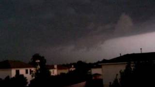preview picture of video 'Severe Storm in Leander, TX. June 11 2009.'