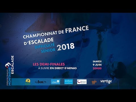 Championnat de France de difficulté 2018 - Demi-finales - Arnas