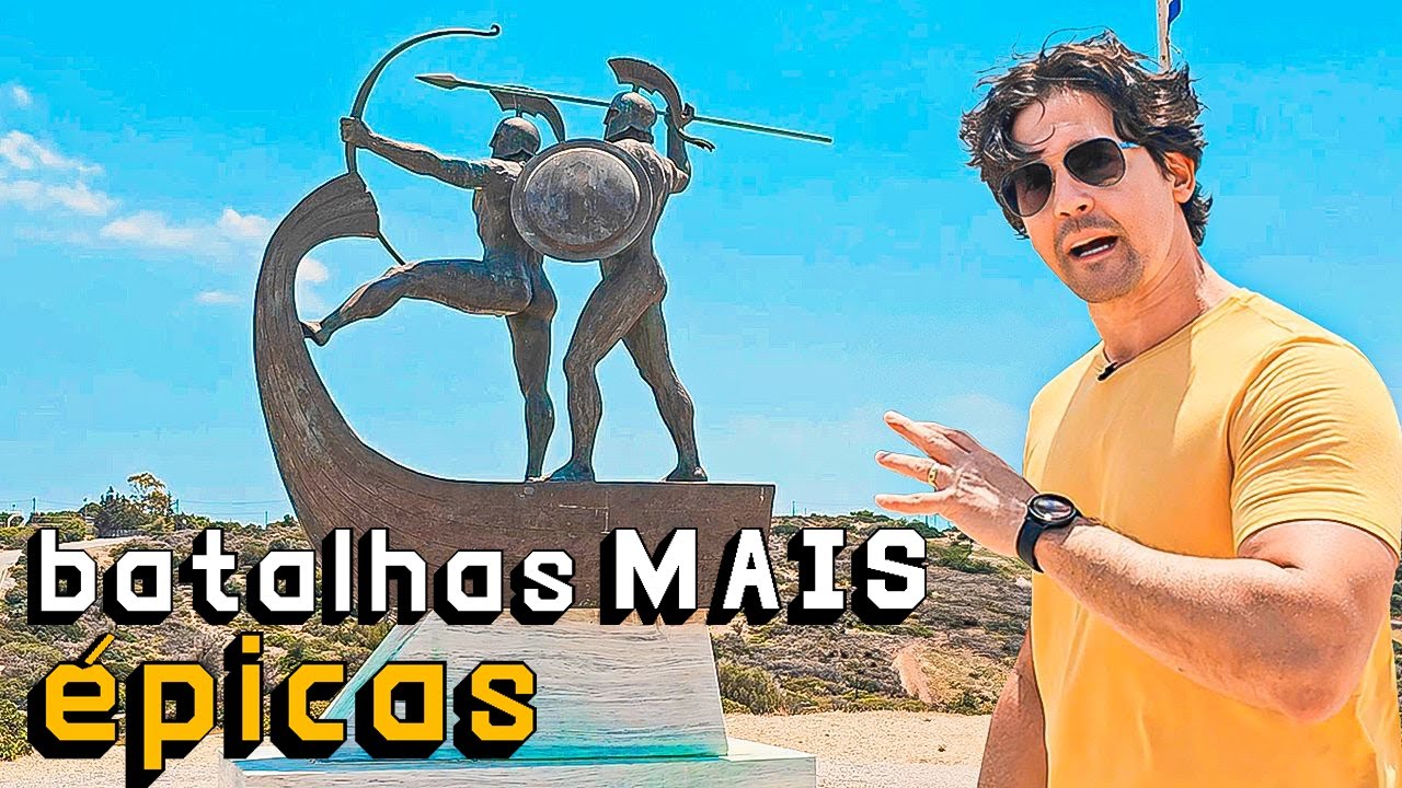 Os Lugares MAIS Épicos da Grécia: Visitando Maratona e Salamina