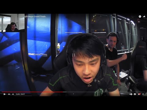 even the booth guy was hyped when OG forced a game 5