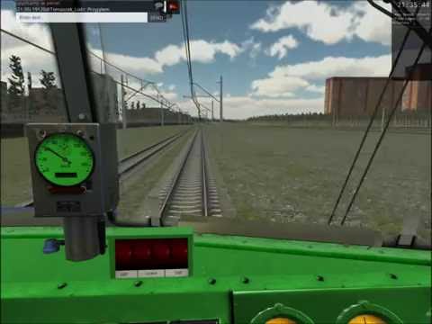 Train Driver 2-Dojazd do czoła stacji Warszawa Wileńska.