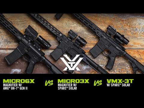 Vortex® Magnifier Breakdown: Micro6x vs. Micro3x vs. VMX-3T