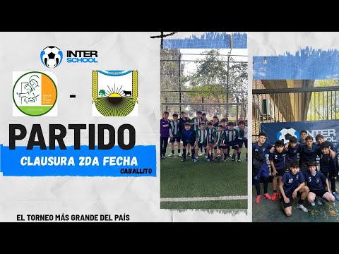 #interschool CABALLITO/ URIBURU VS SAN JOSE PALABRA DE DIOS /SUB 15 PRIMER TIEMPO CLAUSURA FECHA 2