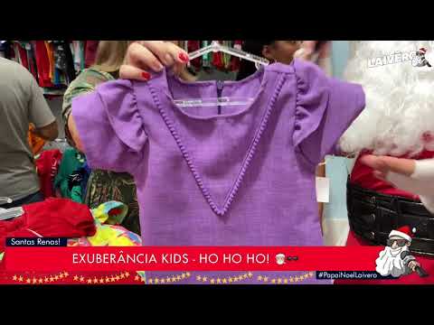 PAPAI NOEL LAIVÊRO - EXUBERÂNCIA KIDS