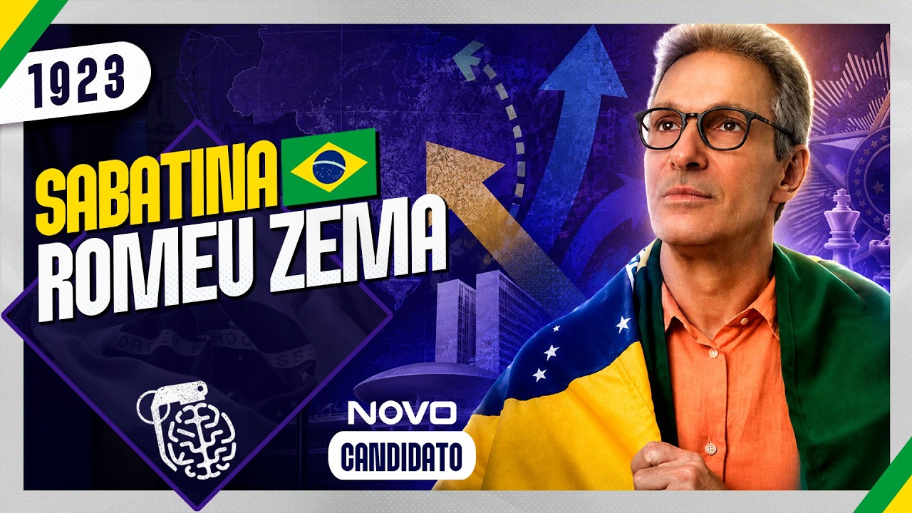 SABATINA: ROMEU ZEMA - Inteligência Ltda. Podcast #1923