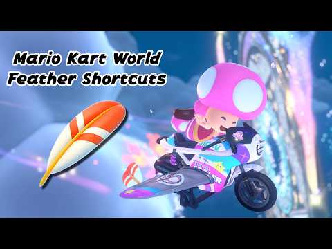 Mario Kart World Feather Shortcuts/Strats For Every Track