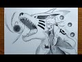 How To Draw Six Paths Sage Mode Naruto And Kurama Epic Pencil Sketch Easy Anime Drawing