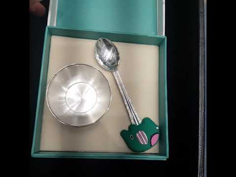 Baby dinner set, silver gift items/perfect for birthday and ...