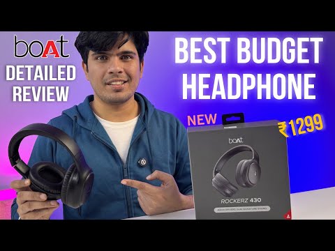 Thumbnail for Boat Rockerz 430 Bluetooth Headphone Unboxing & Review | Boat Budget Bluetooth Headphone