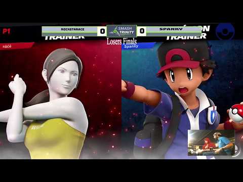 TUG #4 Losers Finals- Spanky (PokeT) v Rockstarace (Wiifit, Ridley, Samus)