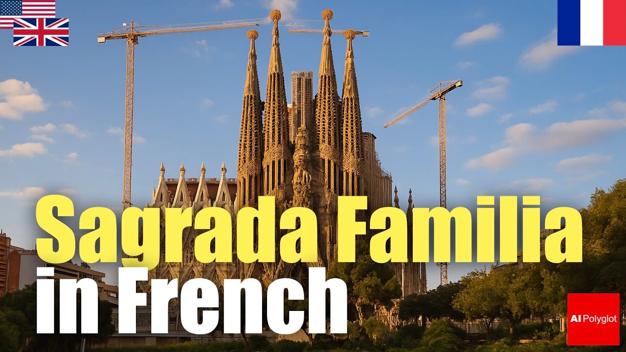 Sagrada Familia in French | Passive listening | L2Language | with hiragana episode artwork
