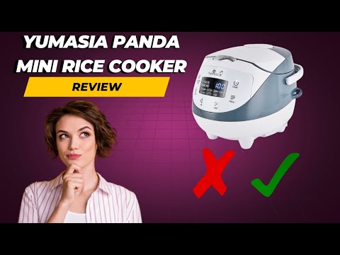 YumAsia Panda Mini Rice Cooker With Ninja Ceramic Bowl and Advanced Fuzzy Logic review