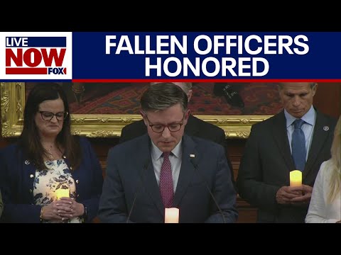 Video | POLICE WEEK: Speaker Johnson hosts vigil honoring fallen police officers | LiveNOW from FOX
