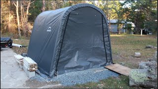 Shelter Logic 10x10 UTV Shed-In-A-Box Installation and Short Term Review
