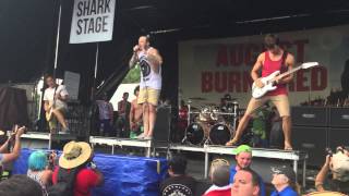 August Burns Red (Fault line) live warped tour 2015