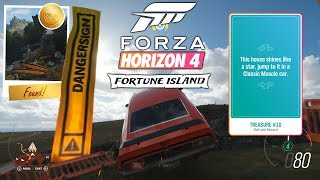 Forza Horizon 4 Fortune Island TREASURE #10 Found! 4K 60fps Gameplay Walkthrough