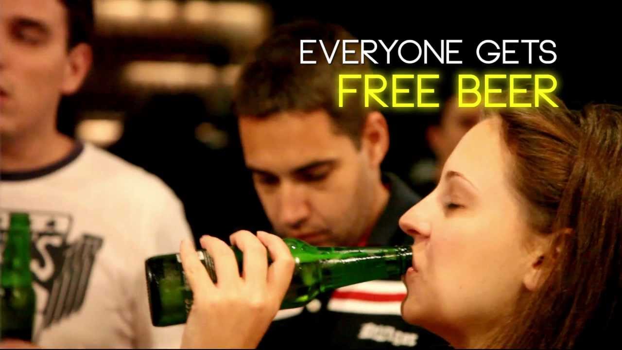 If you do your timesheet we will give you free beer (and soda too)