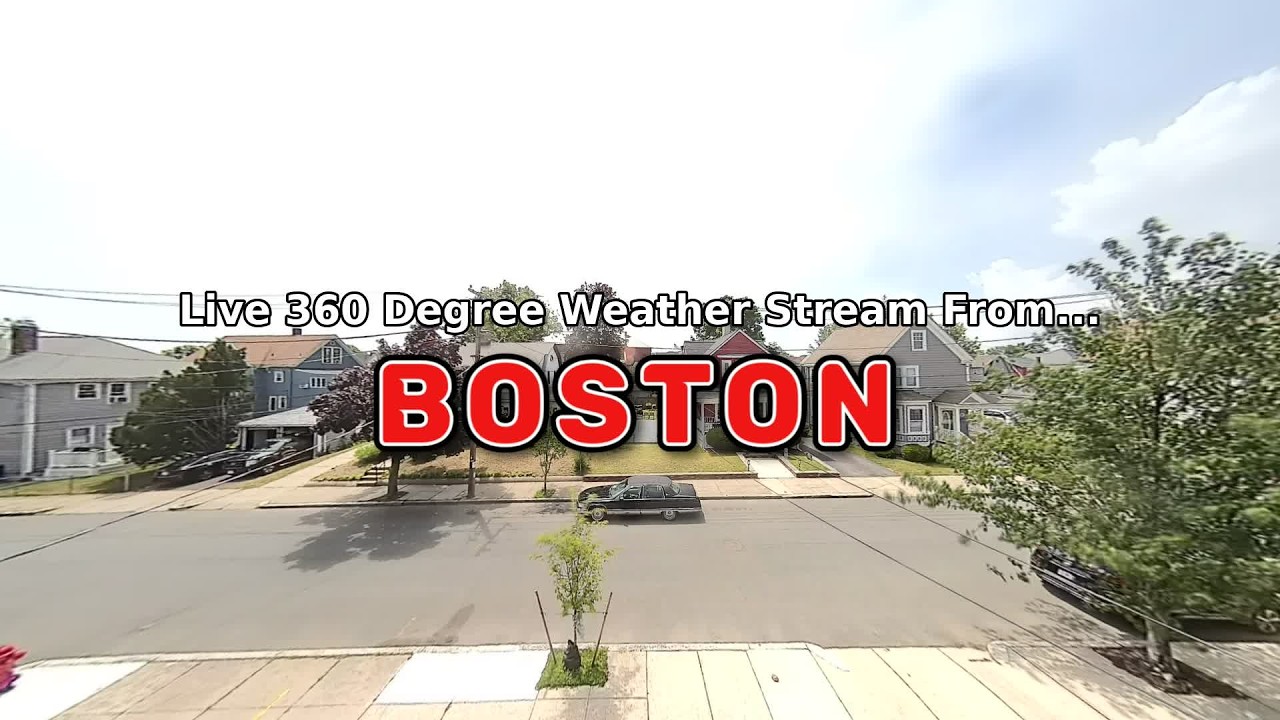 Live webcam view of Boston Residential Street Cam