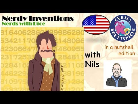 Cyrils Brettspiele - Nerdy Inventions - in a nutshell (N93) - Nerd with Dice