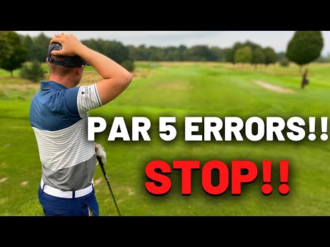 GOLFER BIGGEST MISTAKE ON PAR 5'S -  Simple Golf Tips