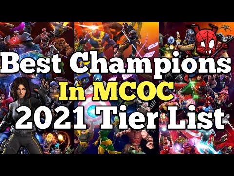 Best Champions In Marvel Contest Of Champions | 2021 MCOC Tier List | Best Champions Ranked