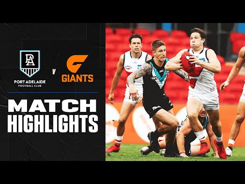 Port Adelaide v GWS Giants Highlights | Round 6, 2020 | AFL