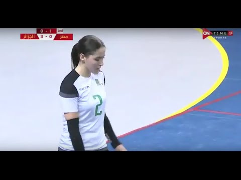 Egypte vs Algérie - juin 2022 - match amical volley-ball dames