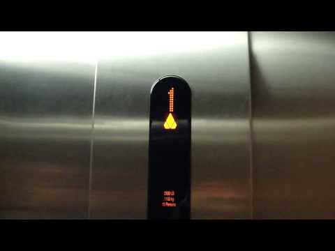 Kone Ecodisc Traction elevator @ Ukrops Roanoke VA