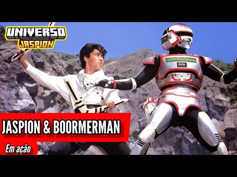 MELHORES MOMENTOS do JASPION e boomerman em ação contra o mal
