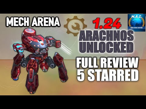 ARACHNOS Unlocked 5 Starred [Test + Review] - Mech Arena