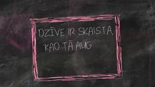 Misters &amp; Nospiedumi pied. Alise Joste - Jēkabam (teksta video)