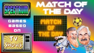 Match Of The Day 🥅 ⚽️ | 🕹 Spectrum Games Based On TV Shows 📺 7️⃣1️⃣