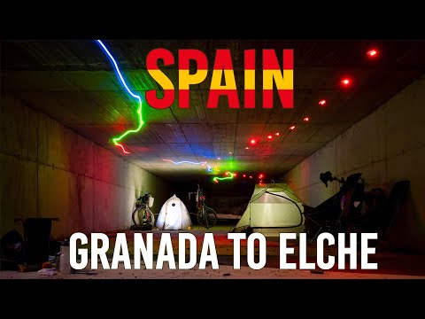 Cycling the world (Days 146-150) Spain: Granada to Elche